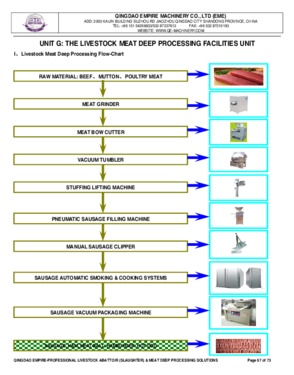 Meat Processing Machinery