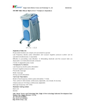 Sell  Male  Dysfunction Therapeutic Apparatus