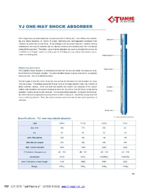 YJ One-way Shock Absorber