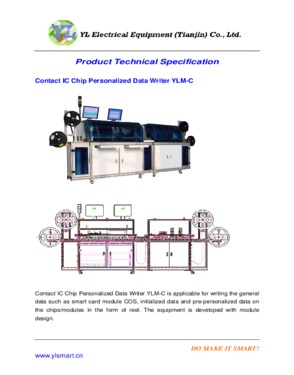 Contact IC Chip Personalized Data Writer