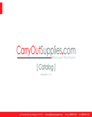 CarryOutSupplies