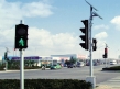 Solar LED Traffic Signal Light ST805