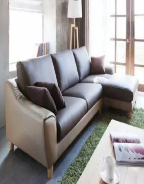 Nordic Style Leisure Genuine Leather Couch