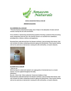 Aromatic Acacia Amazonia Diffuser