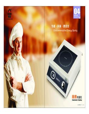 commercial induction cooker  BF-35B1