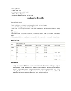 sodium hydroxide