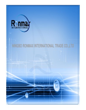 Ningbo Ronmax International Trade Co., Ltd