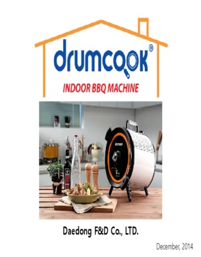 Drumcook - INDOOR BBQ MACINE