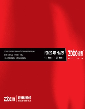 Zobo/70KW Kerosene Stainless Steel Oil Heater ZB-K70