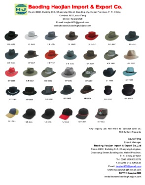 Fashion 100% Wool Felt Men Cowboy Hat
