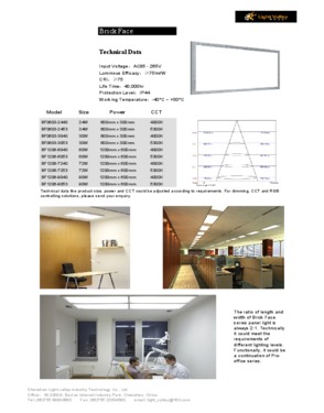 LED Panel Light, 600*300, 1200*600