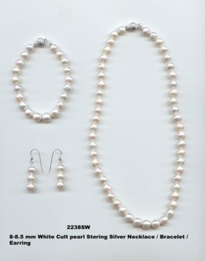 pearl jewelry set