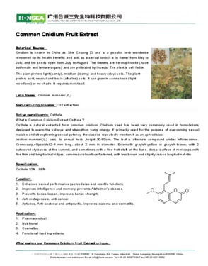 Common Cnidium Fruit Extract