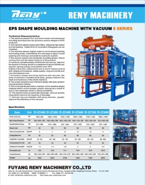 EPS Automatic Vacuum Shape Moulding Machine