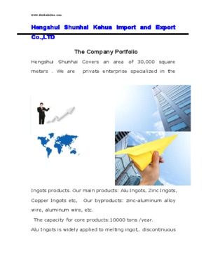 Hengshui Shunhai Kehua Import And Export Co., LTD