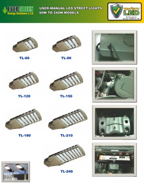 LED STREET LIGHT HIGHEST RELIABILITY AND EFFICACY 30-240W TRUSTY LED