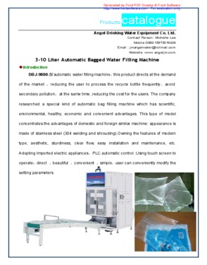 Automatic sachet/pouch liquid  filling machine