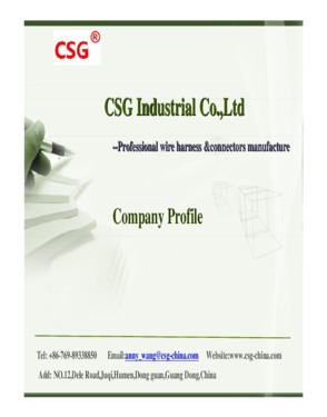 CSG Industrial Co., Ltd