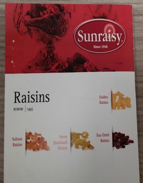 Mani\'s Golden Rasin and Sultana Raisin 