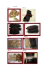 Kinky Straight Chinese Human hair extension/hair wefts/hair weaving