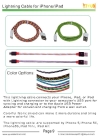 Colorful for iPhone 5 Lightning Cable