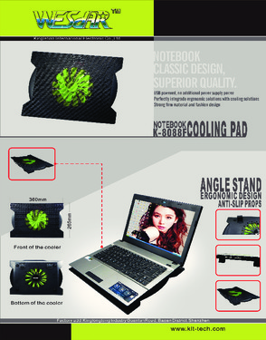 Laptop cooler pad