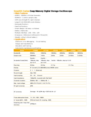 HP SmartDS Series Deep Memory Digital Storage Oscilloscope