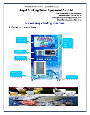 Automatic Ice Vending Machine