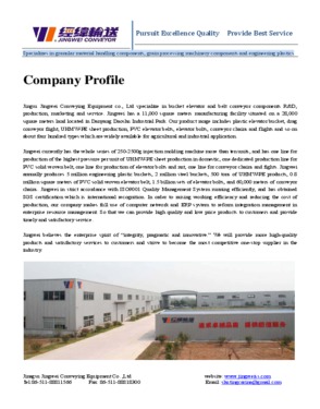 JIANGSU JINGWEI CONVEYING EQUIPMENT CO., LTD