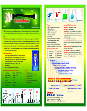 Ultrasonic Liquid Level Sensor