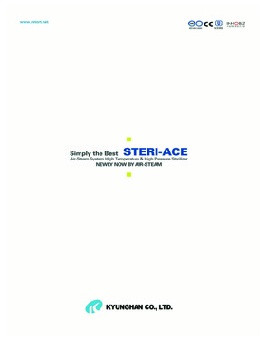 STERI-ACE_AIR STEAM SYSTEM HIGH TEMPERATURE AND HIGH PRESSURE STERILIZER/PASTEURIZER 