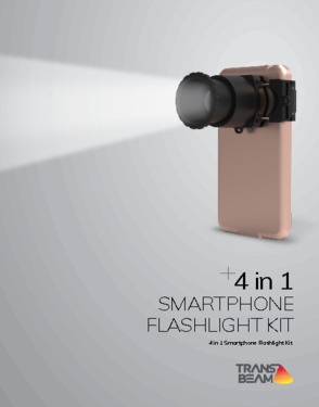 Smartphone flashlight kit