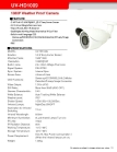 1080P weather proof bullet Camera