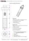 Custom design bolt load cell bolt force sensor