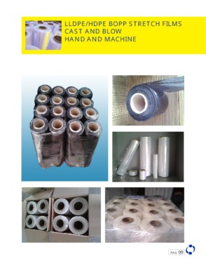 LDPE/HDPE stretch film, plastic film, casting film