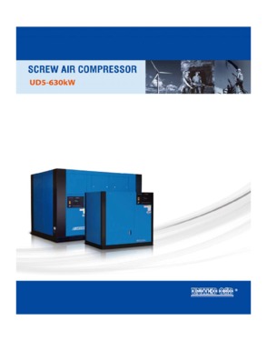 UD Series Screw air compressor