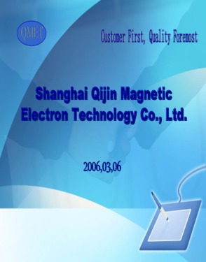 Shanghai Qijin Magnet Electron Technology Co., Ltd