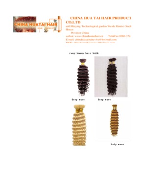 human hair bulk 