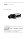 1.3 Mega Pixel HD IP Box Camera With Davincy TMS320DM368 Processor