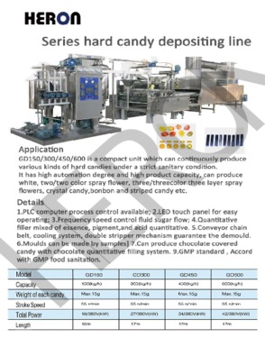 Candy Depositing Line