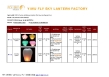 Chinese diamond flying lantern with CE&TUV certificate