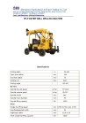 powerful and high efficiency HF-3 core drilling equipment