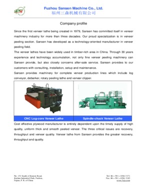 Fuzhou Sansen Machine Co., Ltd.