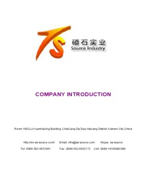 Xiamen Source Industry Co., Ltd