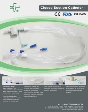 Disposable Closed Suction Catheter