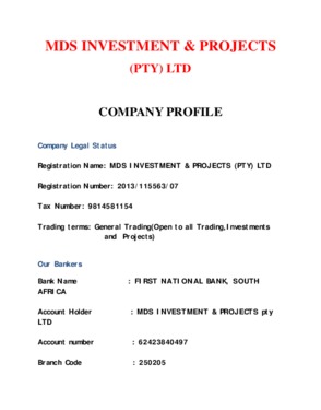MDS INVESTMENT & PROJECTS PTY LTD
