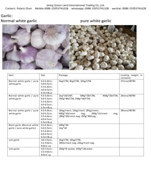 BRC Certified Garlic Granule