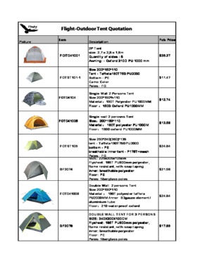 Good Quality  Summer 2 Persons Tent