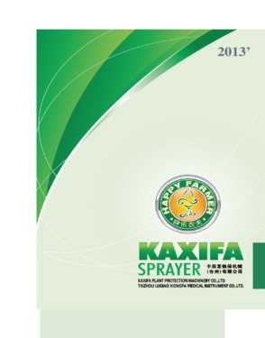 Kaxifa Plant Protection Machinery Co., Ltd.