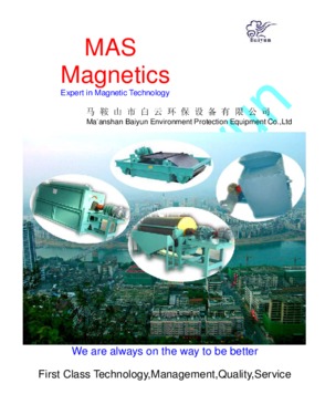 MAS Baiyun CTL Dry Drum Magnetic Separator